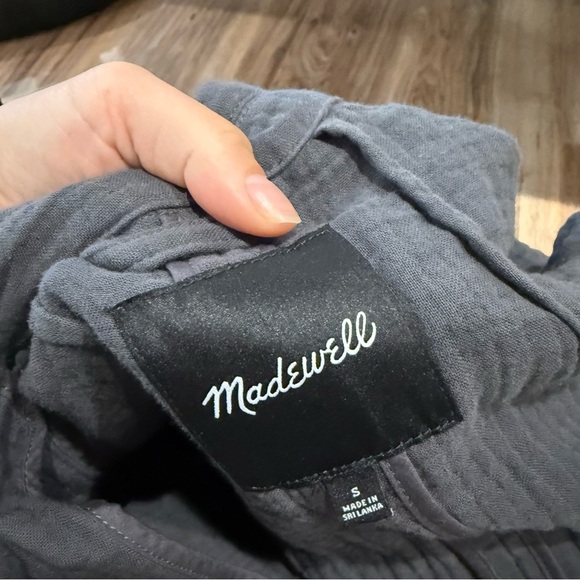 Madewell Lightspun Dorset Blazer Jacket Cardigan - Picture 9 of 10